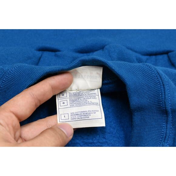 Vintage Fruit of the Loom Sweatshirt Mens Large Crewneck Pullover 90s USA Blend - Picture 8 of 8